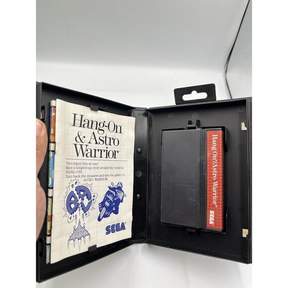 Hang-On & Astro Warrior: The Combo Cartridge (Sega Master System) Complete CIB - Picture 2 of 14